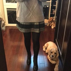 Brand New Black Gold Skirt Sz S